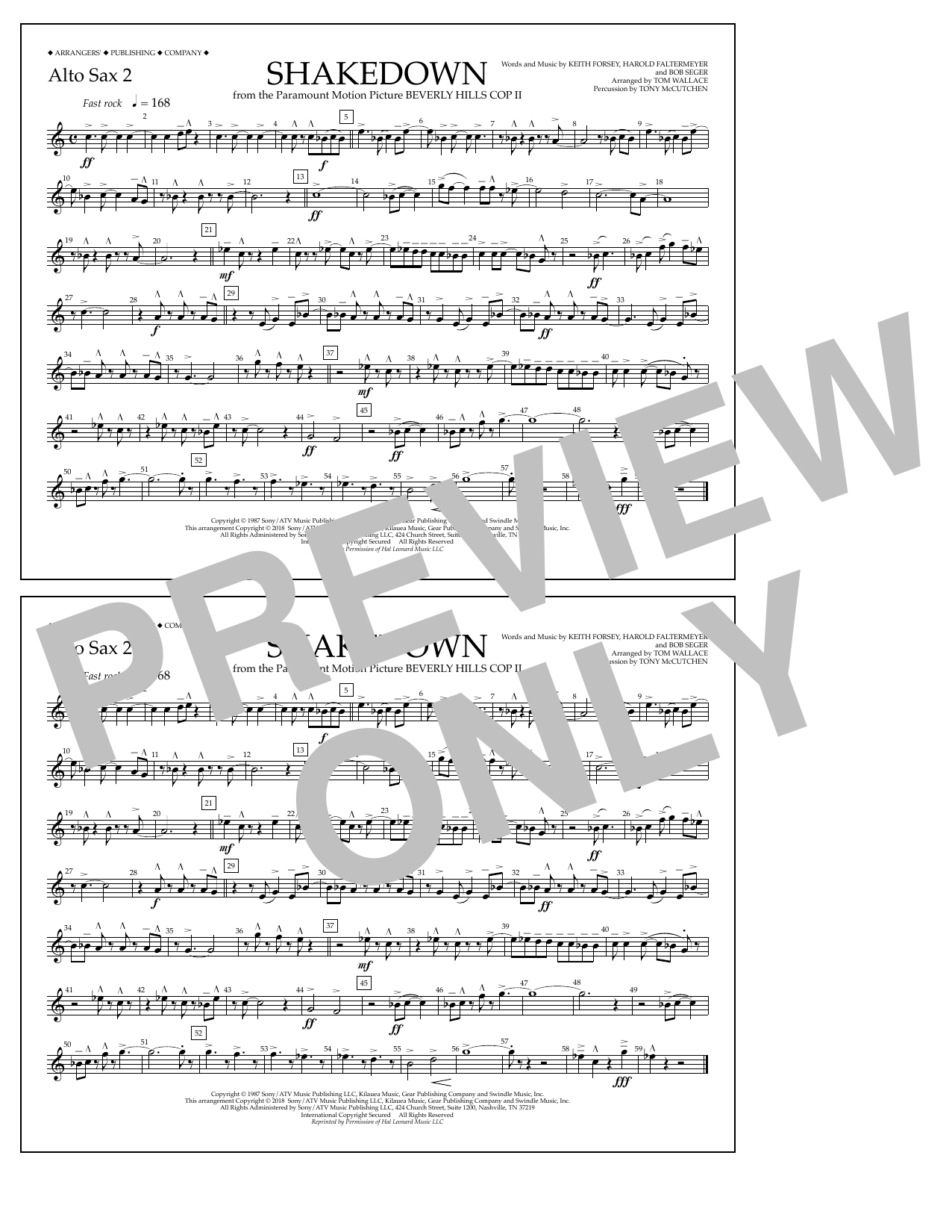 Product picture to: Shakedown - Alto Sax 2