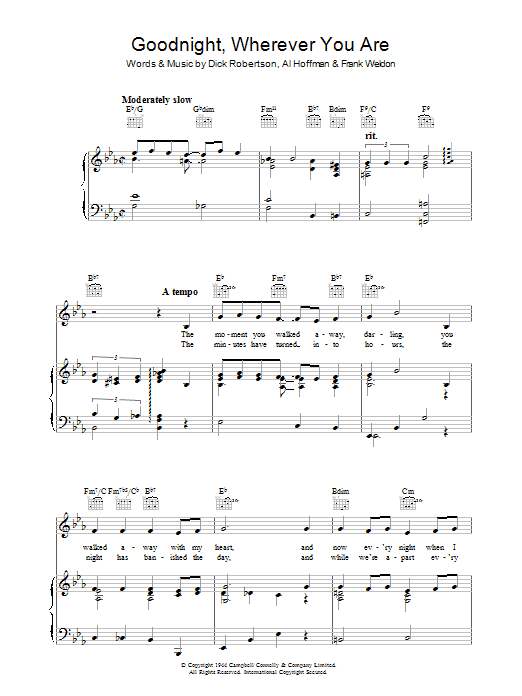 Produktbild zu: Goodnight, Wherever You Are