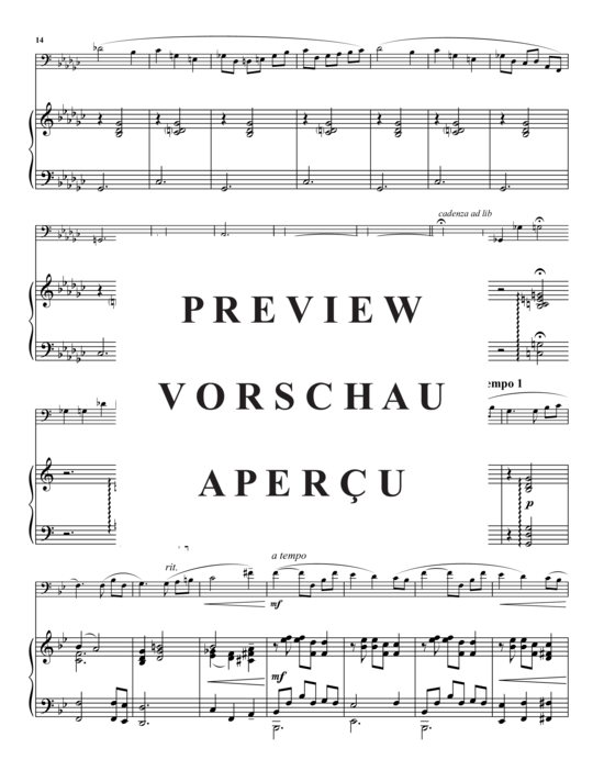 Product gallery: Page 15 of 21 Concerto , , (baritone/trombone + piano)