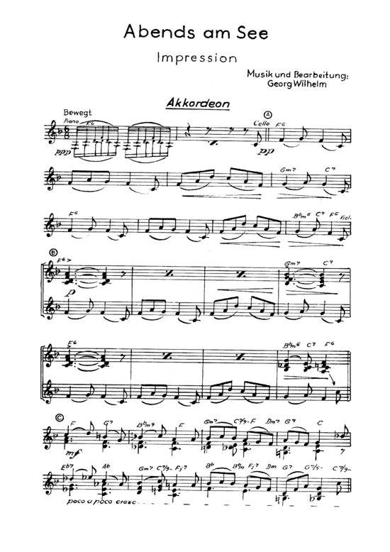 Product picture to: Abends am See 1970