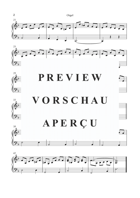 gallery: Morning has broken, , Blockflöte und Orgel