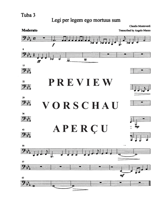Product gallery: Page 14 of 14 Legi Per Legem ego Mortuus Sum , , (Tuba Ensemble EETTT)