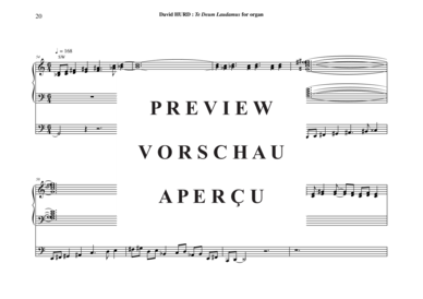 gallery: Te Deum Laudamus , , (Orgel Solo)