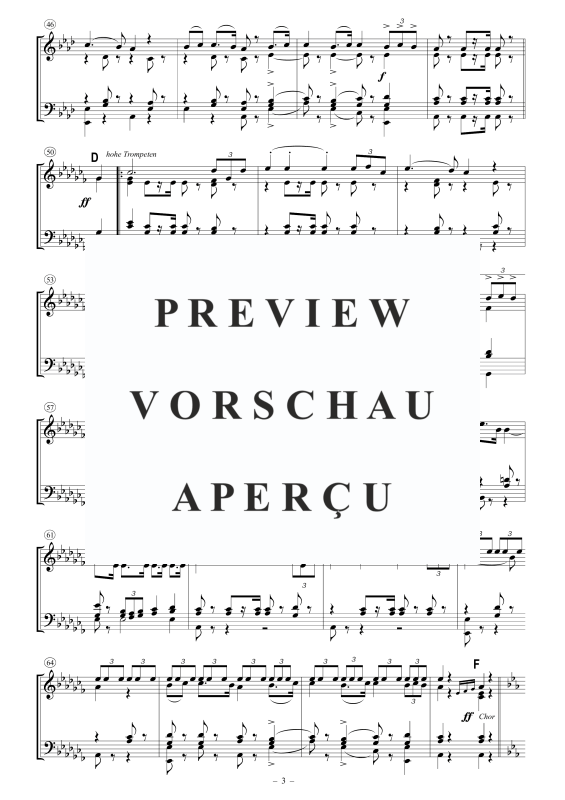 Produktgalerie: Seite 4 von 9 Triumph-Marsch aus der Oper Aida, , Posaunenchor