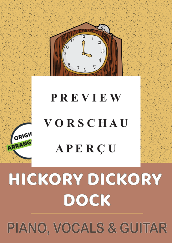 Produktgalerie: Seite 2 von 5 Hickory Dickory Dock, , (Gesang + Klavier, Gitarre)