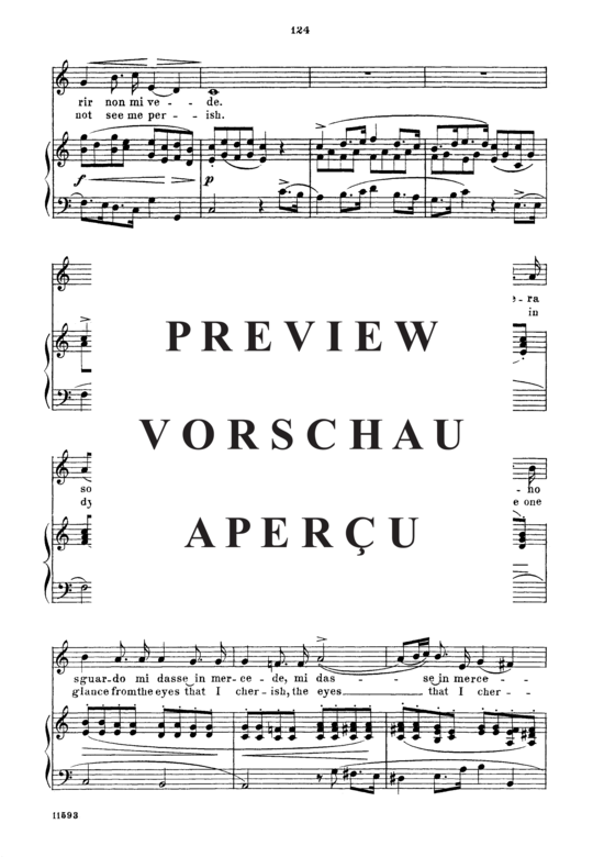 Product gallery: Page 5 of 7 Non m'e grave morir per amore, Parisotti, Alessandro, Medium Voice and Piano