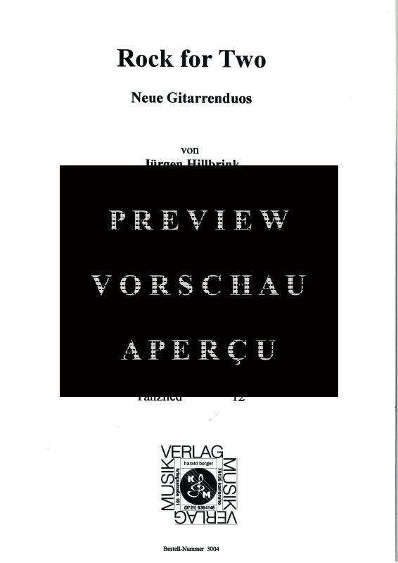 gallery: Rock for Two, , Gitarren Duett