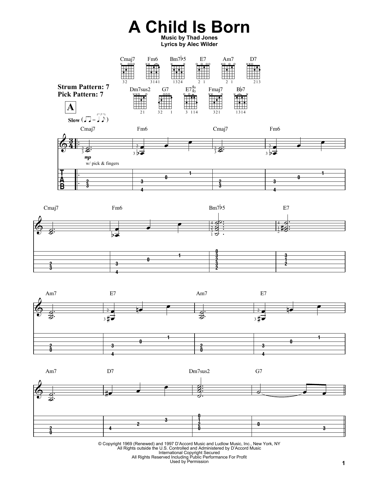 Product gallery: Page 1 of 1 A Child Is Born, Thad Jones
