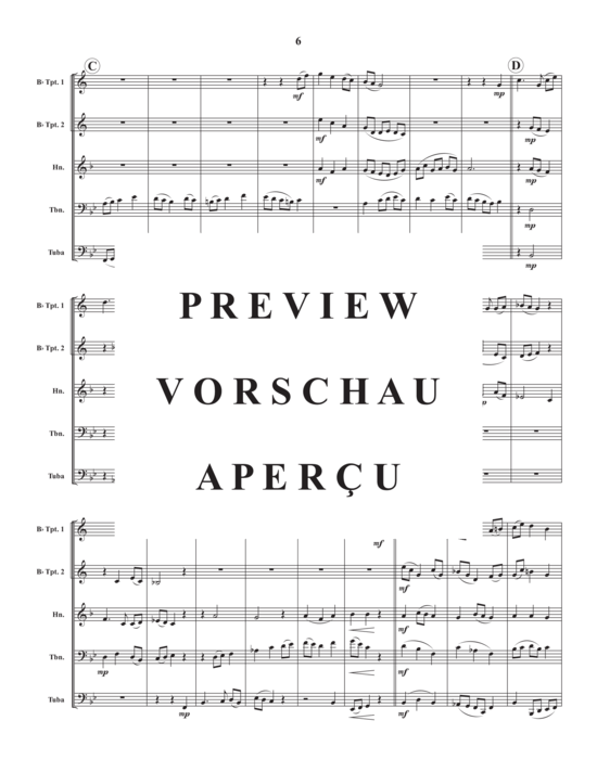 Produktgalerie: Seite 8 von 27 Three Times Five , , (Blechbläser Quintett)
