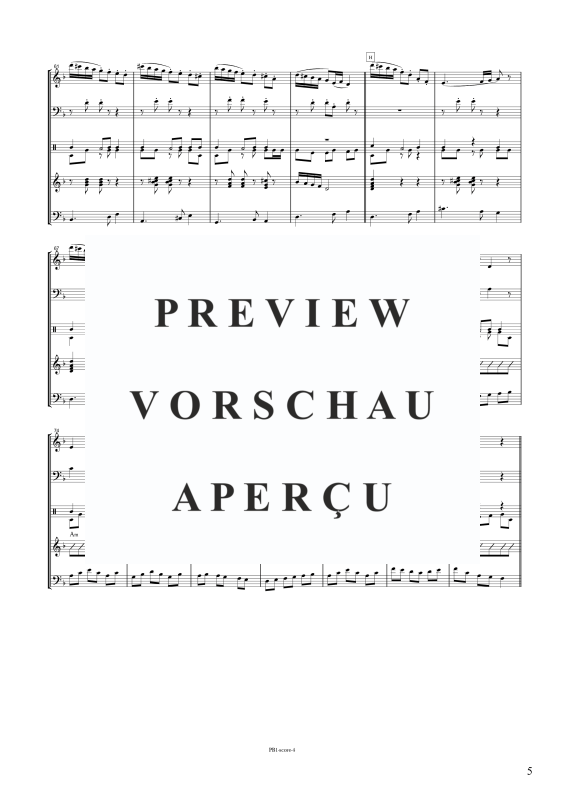gallery: Purcell-Bäumchen, , Quintett: Zwei Melodiestimmen in C/B/Es, Gitarre, Kontrabass und Schlagzeug