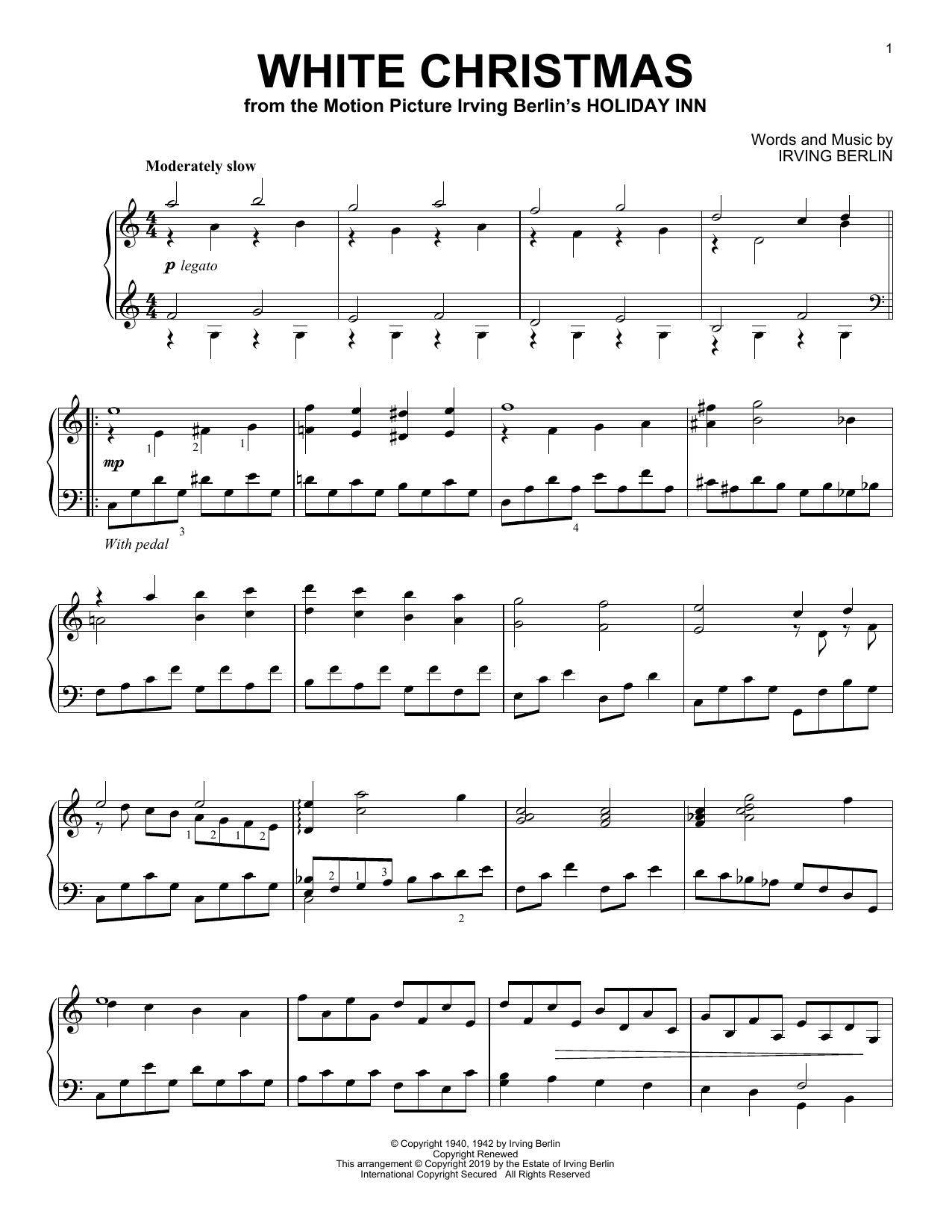 Product gallery: Page 1 of 1 White Christmas, Irving Berlin
