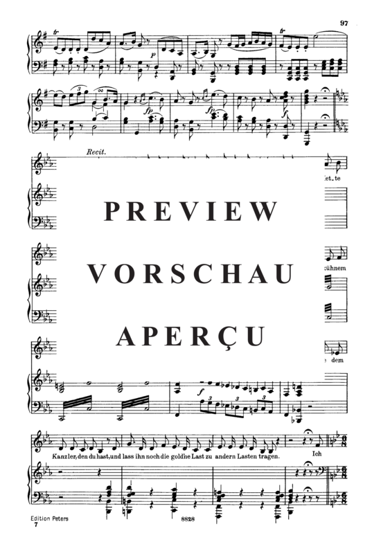 Product gallery: Page 5 of 7 Der Sänger D.149, , Low Voice and Piano