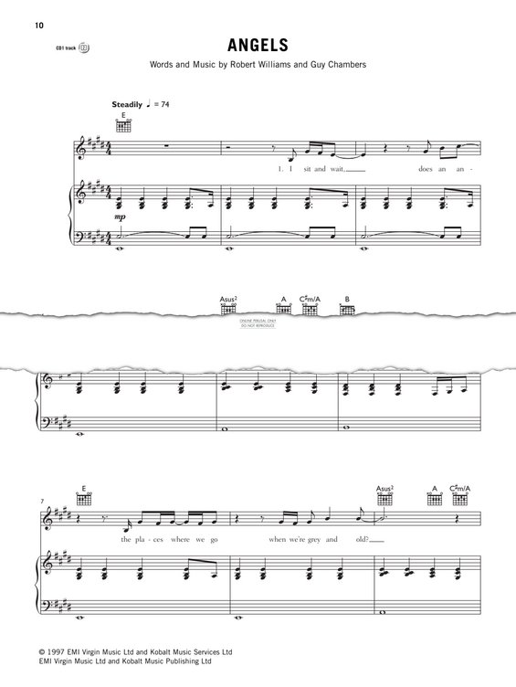 gallery: Angels, Robbie Williams