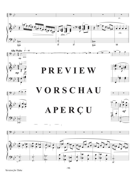 Product gallery: Page 18 of 21 Pershing Concerto , , (tuba + piano)