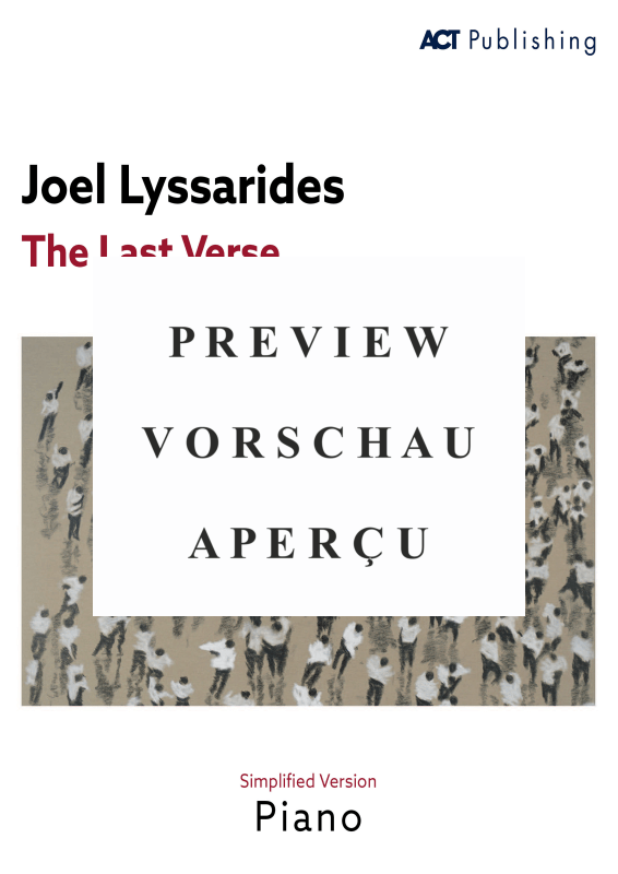 gallery: The Last Verse - simplified version, Lyssarides, Joel, (Klavier Solo)
