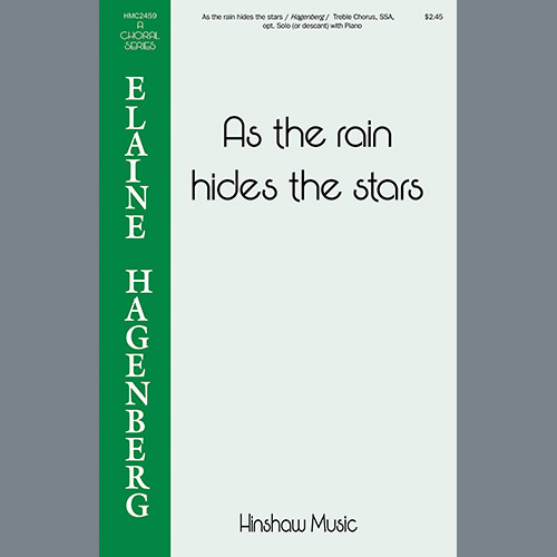 Produktbild zu: As The Rain Hides The Stars