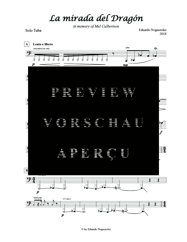 Product gallery: Page 7 of 11 La mirada del Dragón, , (Tuba Solo)
