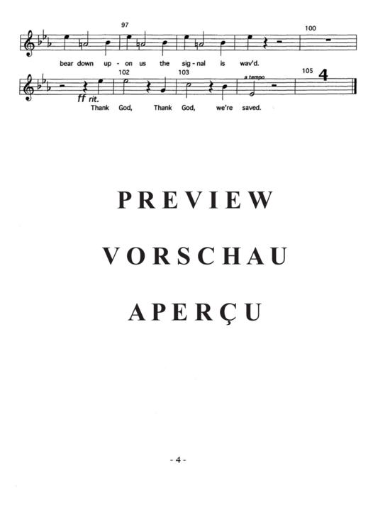 Produktgalerie: Seite 14 von 21 Ship on Fire , , (2x Euphonium, 2x Tuba + Solostimme)