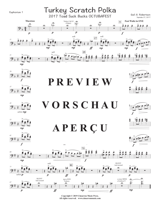 Product gallery: Page 7 of 12 Turkey Scratch Polka , , (Tuba Quartett EETT)