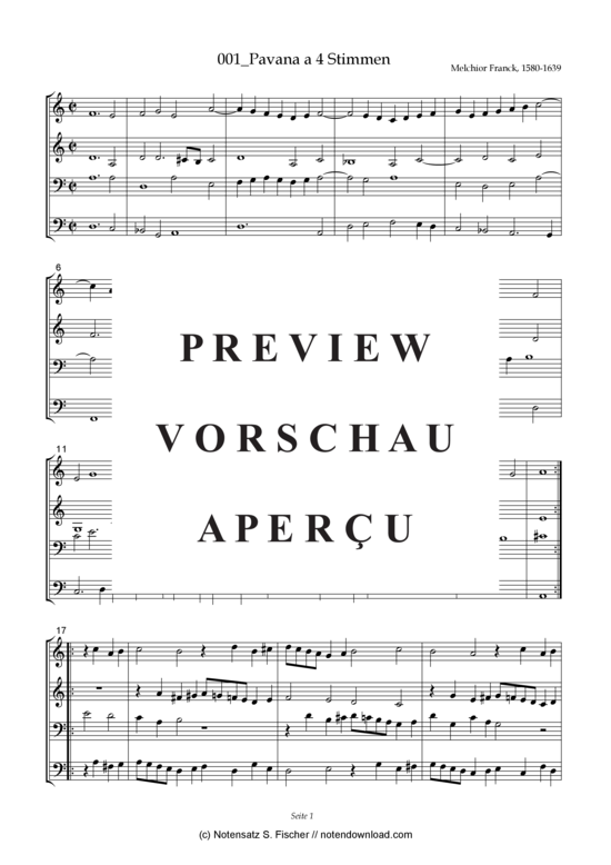 Product gallery: Page 2 of 3 Pavana a 4 Stimmen, , 