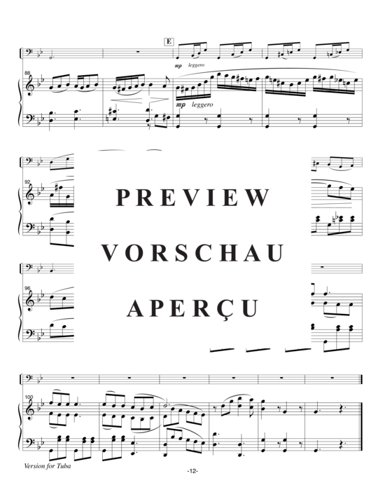 Product gallery: Page 14 of 21 Pershing Concerto , , (tuba + piano)