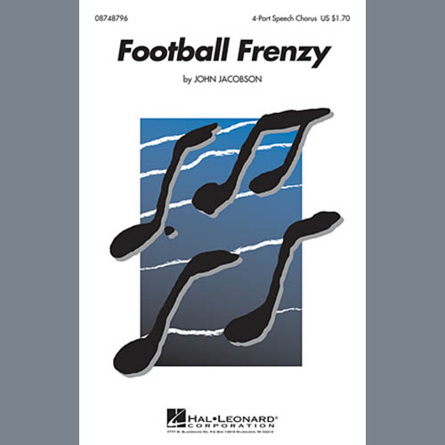 cover: Football Frenzy, John Jacobson, Chor