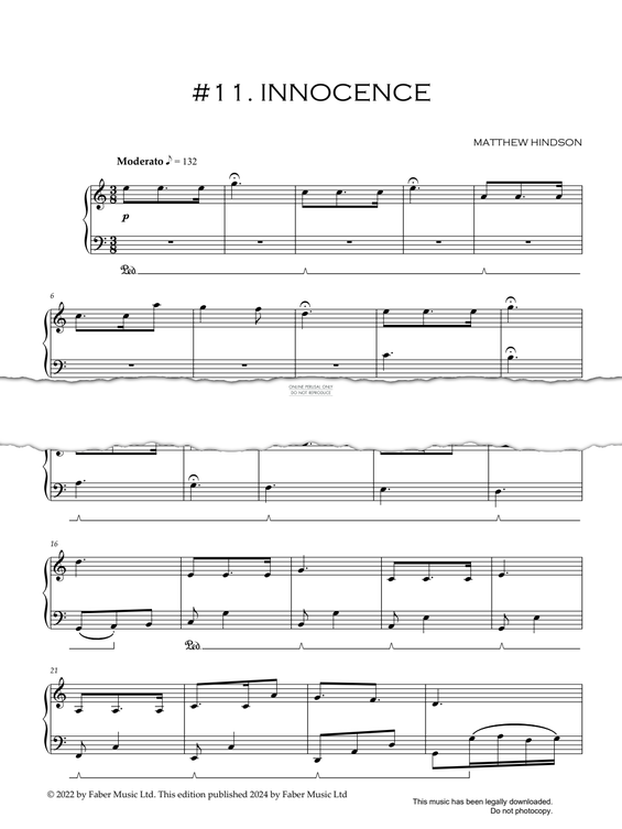 Produktgalerie: Seite 1 von 1 #11. Innocence, Matthew Hindson, Klavier