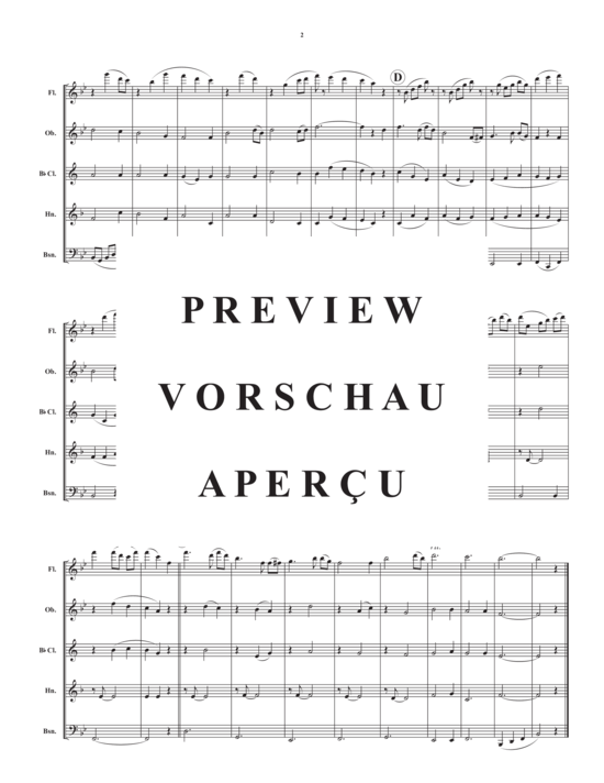 Produktgalerie: Seite 4 von 9 Amazing Grace , , (Holzbläser Quintett)