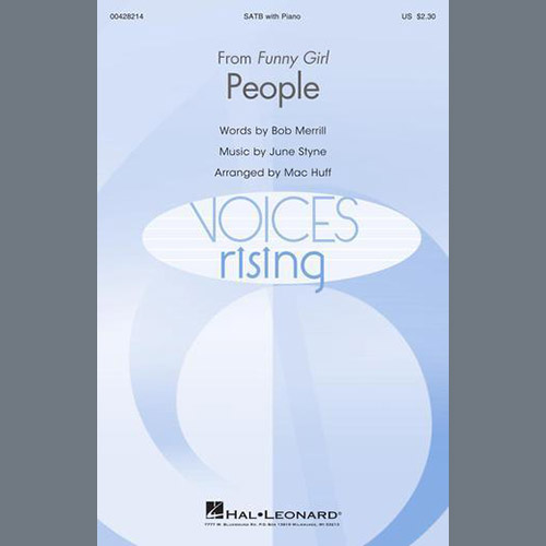 cover: People (from Funny Girl) (arr. Mac Huff), Jule Styne