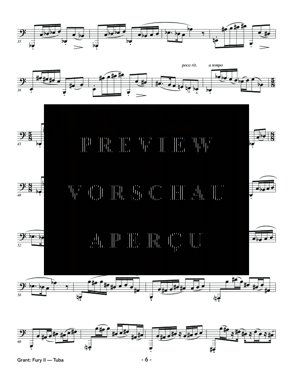 Product gallery: Page 10 of 11 Three Furies, , (Tuba Solo)
