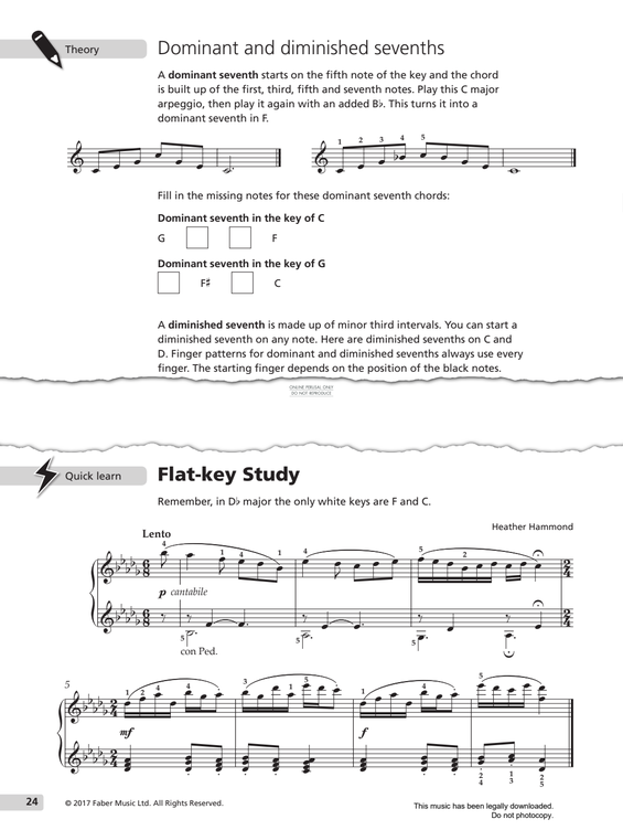Product gallery: Page 1 of 1 Flat-Key Study, Heather Hammond