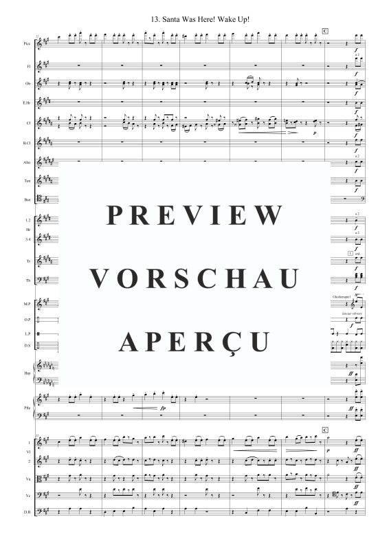 Produktgalerie: Seite 5 von 11 Santa Was Here! Wake Up!, , Sinfonie Orchester