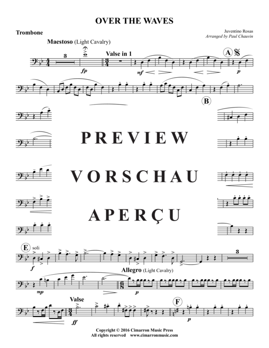 Produktgalerie: Seite 16 von 19 Over the Waves , , (Blechbläserquintett)