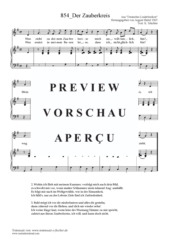 Product picture to: Der Zauberkreis Text: K. Müchler"