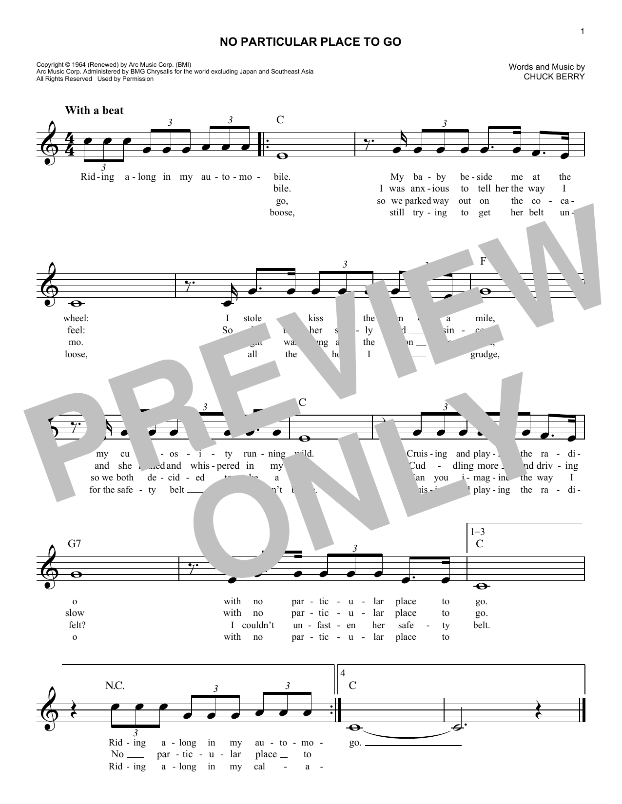 Produktgalerie: Seite 1 von 1 No Particular Place To Go, Chuck Berry