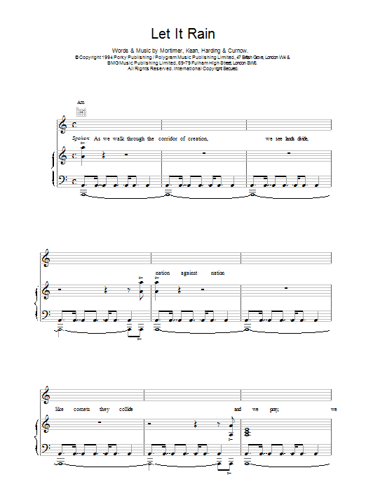 Produktbild zu: Let It Rain