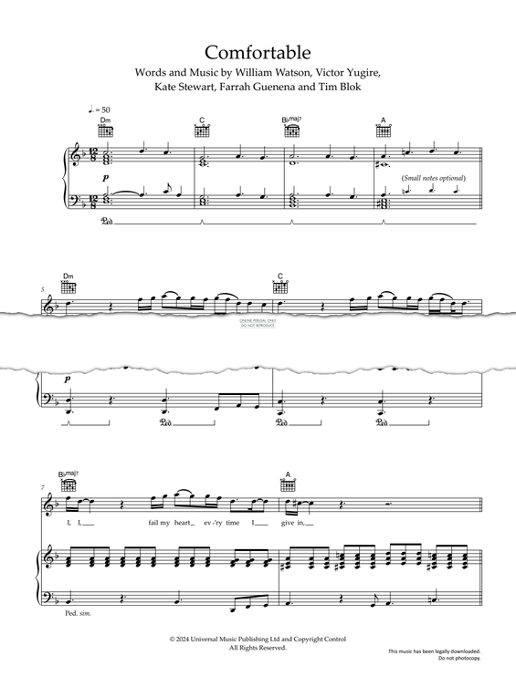 Produktgalerie: Seite 1 von 1 Comfortable, Victor Ray, Gesang, Gitarre, Klavier