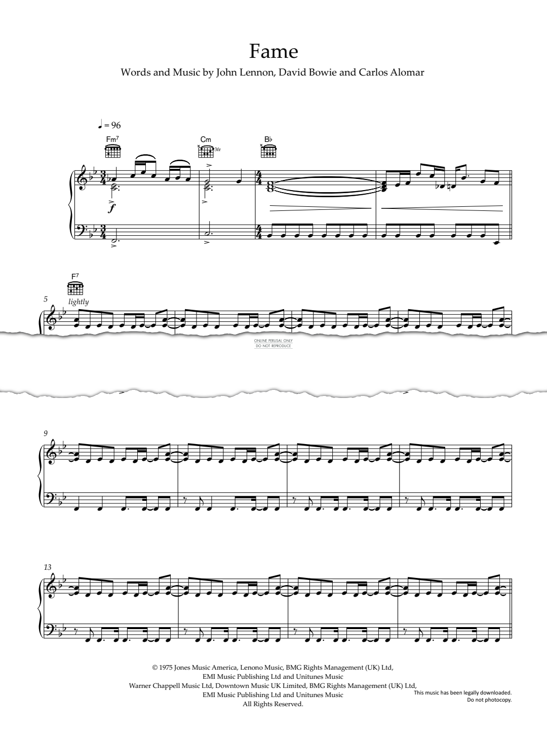 gallery: Fame, David Bowie