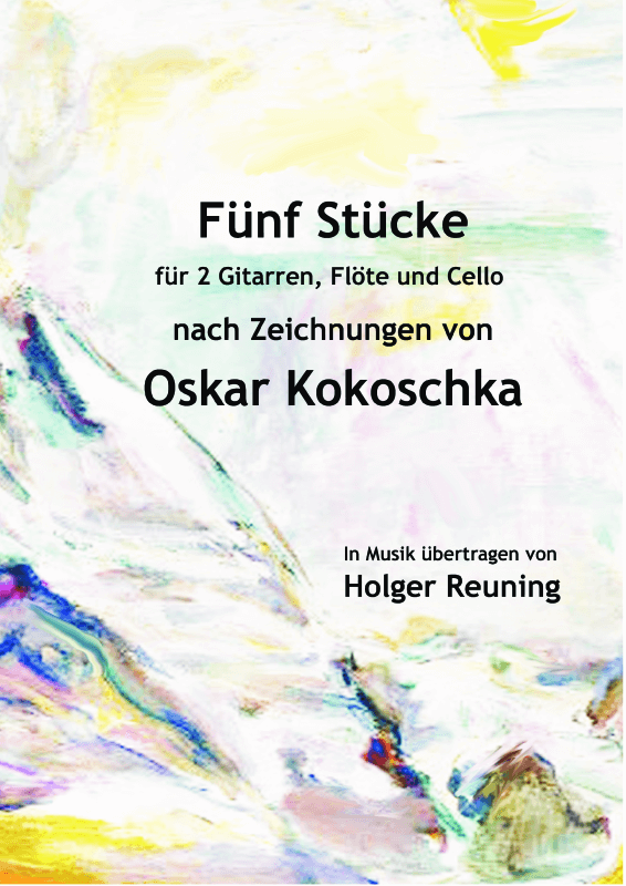 Produktbild zu: Fünf Stücke (Nach Zeichnungen von Oskar Kokoschka)