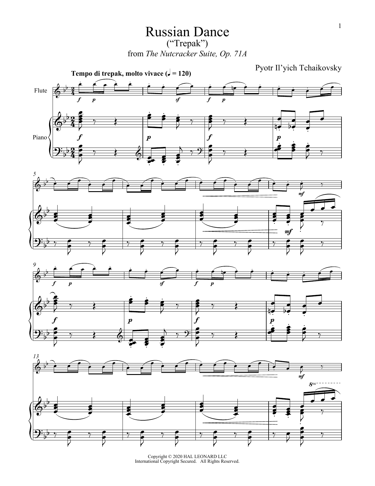 Produktbild zu: Trepak (from The Nutcracker)
