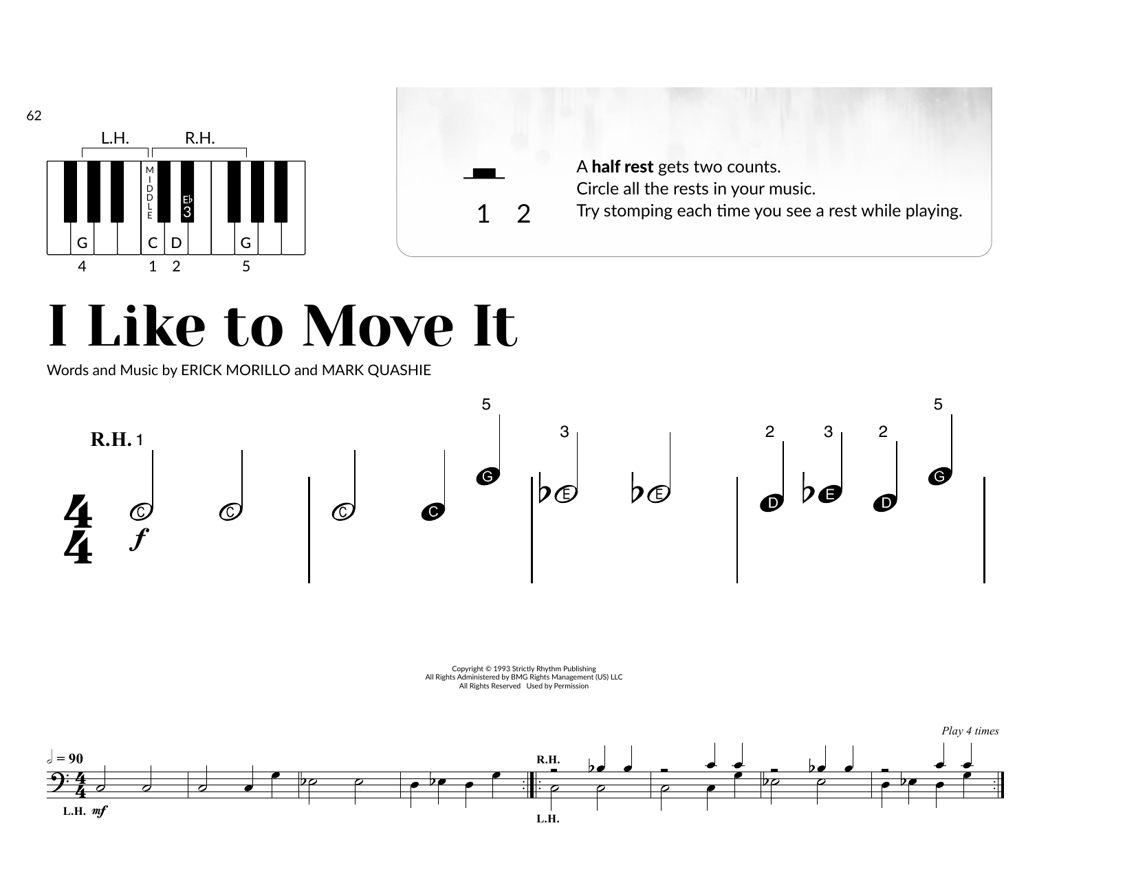 Product picture to: I Like To Move It (arr. Brittany McCorriston)