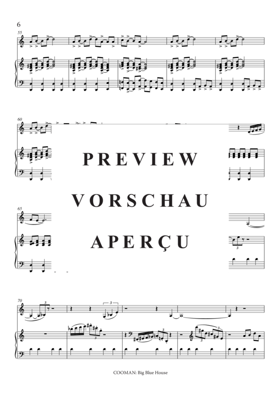 Produktgalerie: Seite 7 von 13 Big Blue House , , (Flügelhorn + Klavier)