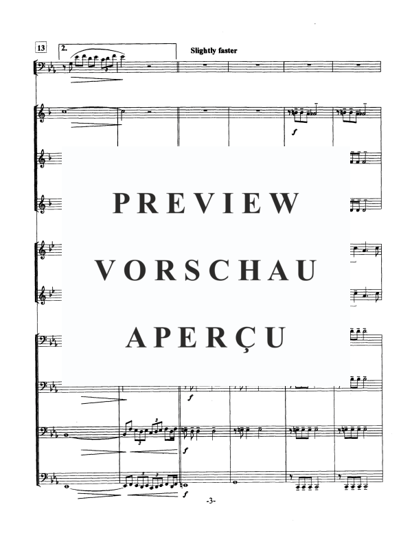Produktgalerie: Seite 6 von 11 Andante and Allegro, , Euphonium Solo und Blechbläserensemble