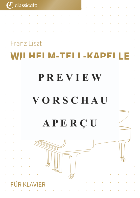 gallery: Wilhelm-Tell-Kapelle - Vereinfachte Fassung der Chapelle de Guillaume Tell, , (Klavier Solo)