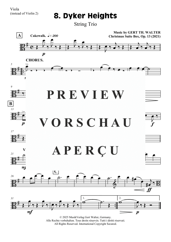 Produktgalerie: Seite 6 von 7 Dyker Heights, , (Streicher Trio)