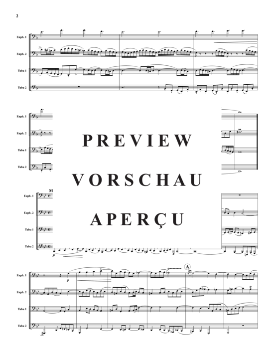 Product gallery: Page 3 of 18 Drei Choral-Variationen , , (2x Baritone, 2x Tuba)