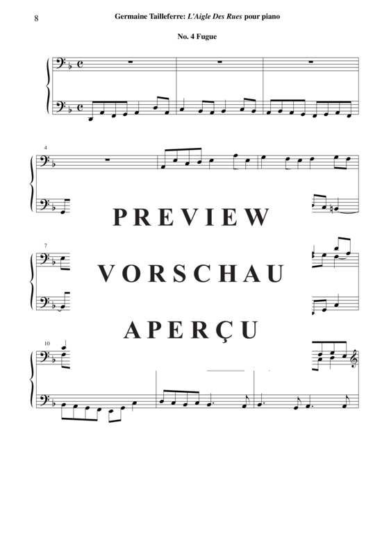 Product gallery: Page 9 of 18 L´Aigle des Rues , , Piano Solo