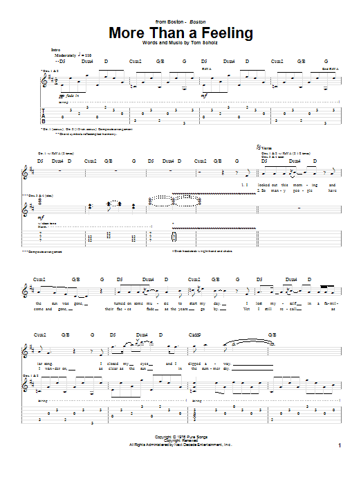 Product gallery: Page 1 of 1 More Than A Feeling, Boston