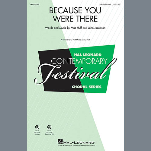cover: Because You Were There, Mac Huff, Chor