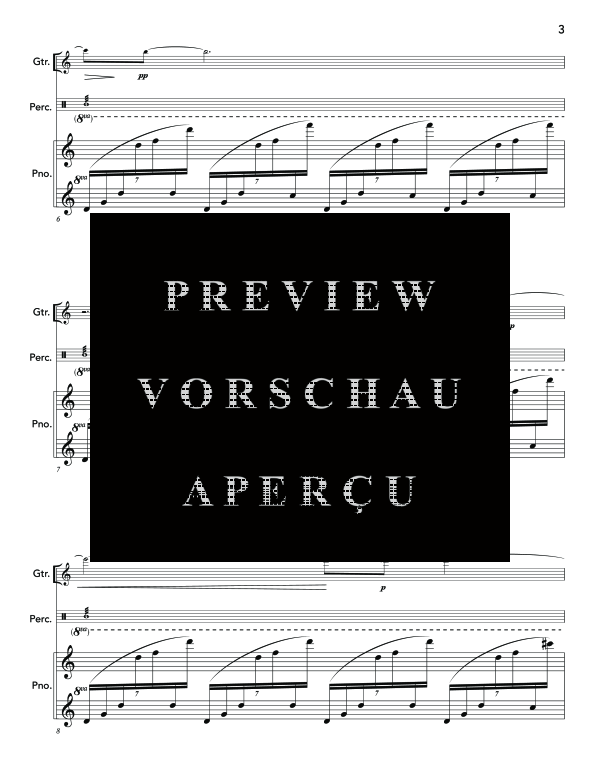 Produktgalerie: Seite 7 von 11 Atomic Variations, , (Quartett Bass Klarinette, Gitarre, Percussion und Klavier)
